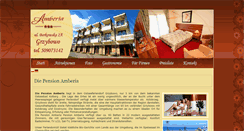 Desktop Screenshot of de.pensjonatamberia.pl
